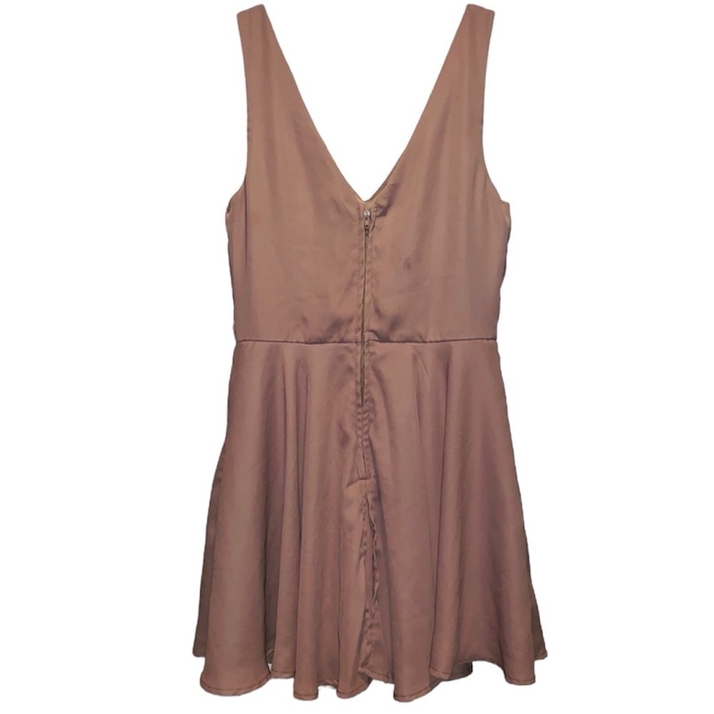 Women’s Brown Romper Mini Dress S - Picture 4 of 4